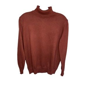 Aron Imani Women's Burgundy Turtleneck‎ Sweater Size Small